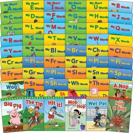 Shell Education Teacher Created Materials Book Set, Phonics, Pre-K, 50/ST, 50PK SHL126778
